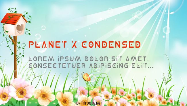 Planet X Condensed example